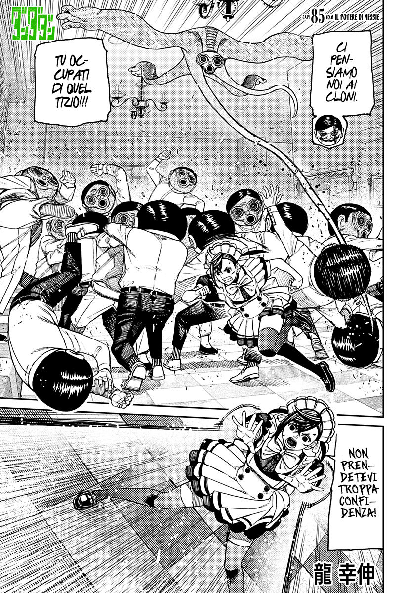 Dandadan Capitolo 085 Scan ITA